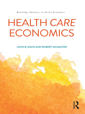 cover image of Health Care Economics